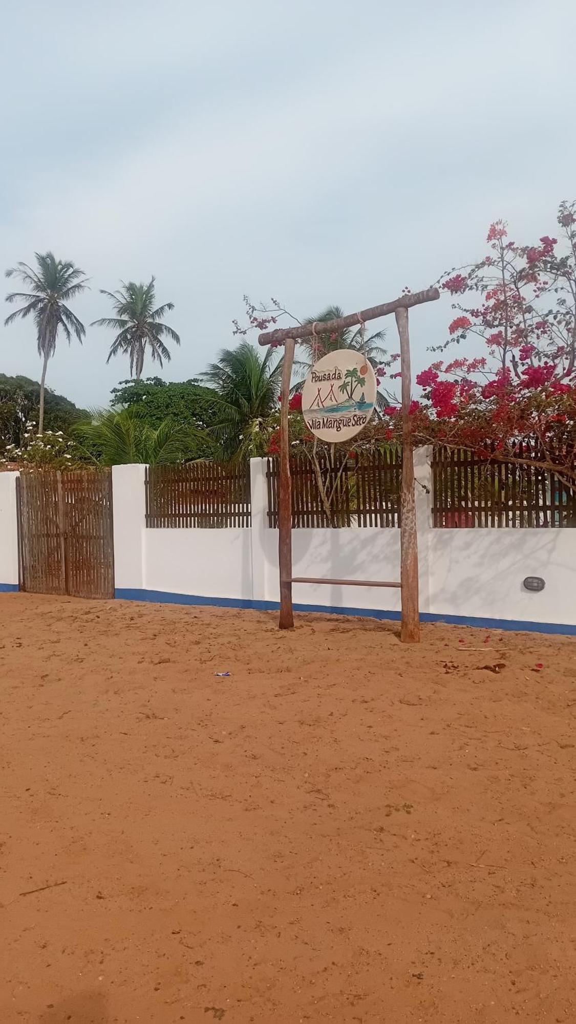 ז'יז'וקה דה ז'ריקואקוארה Pousada Vila Mangue Seco מראה חיצוני תמונה