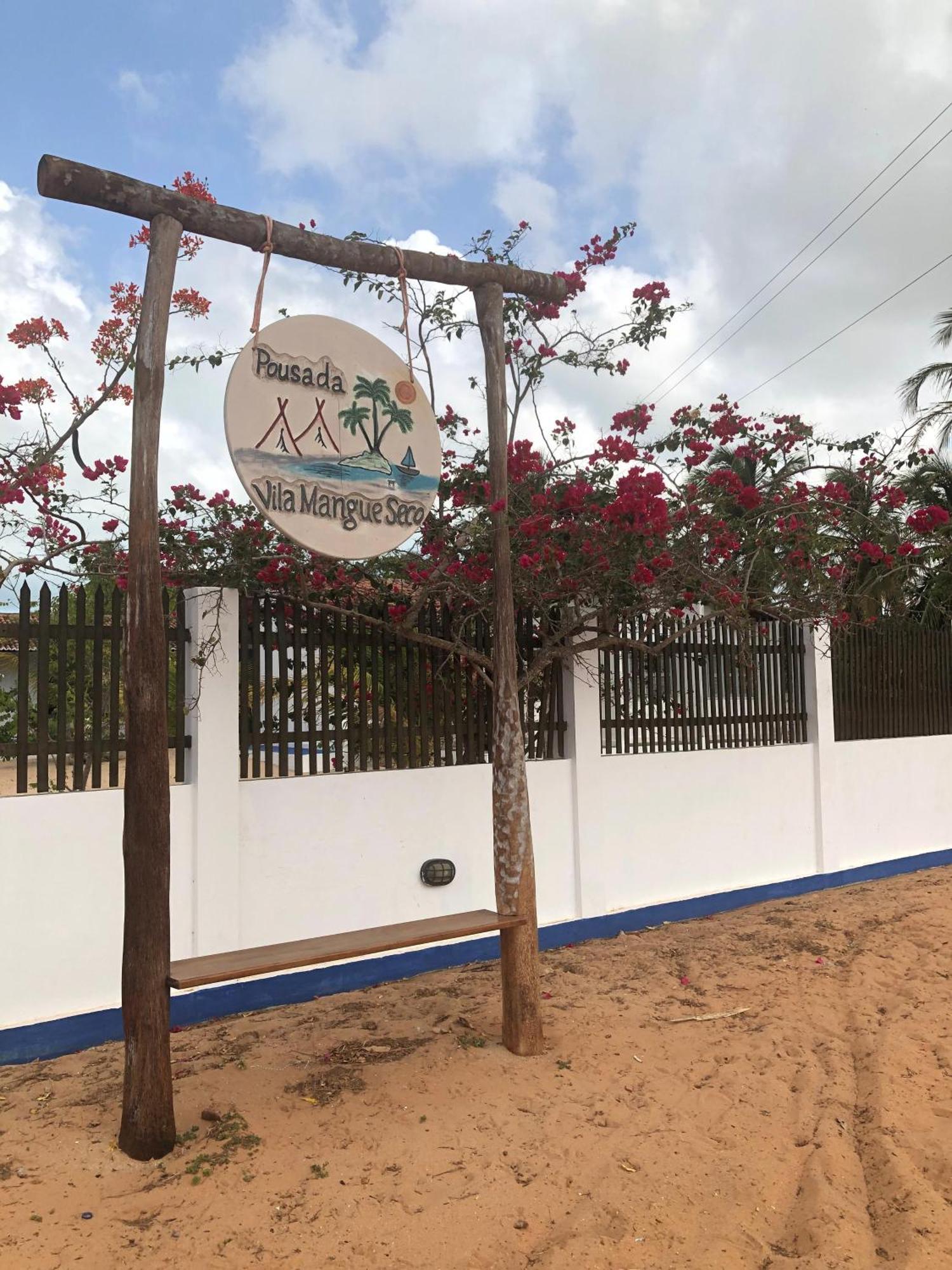 ז'יז'וקה דה ז'ריקואקוארה Pousada Vila Mangue Seco מראה חיצוני תמונה